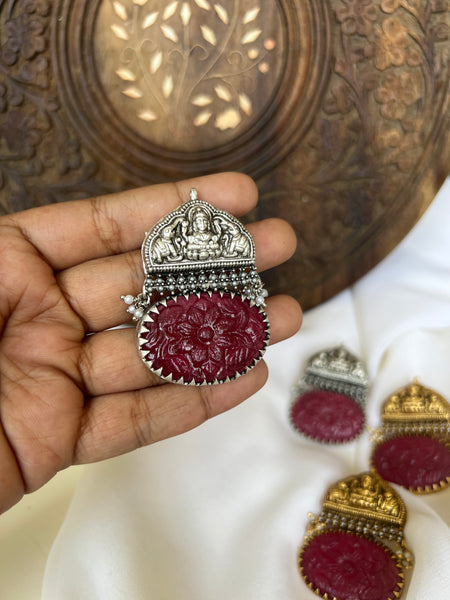 Carved stone Temple studs