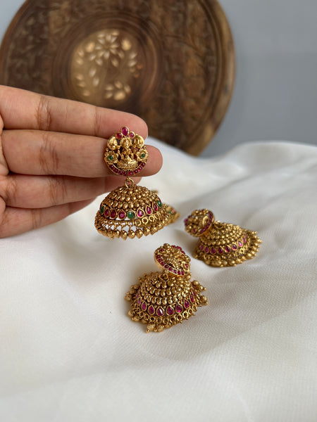 Lakshmi kemp antique jhumkas
