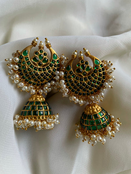 Kemp cluster Jhumkas (2 color options)