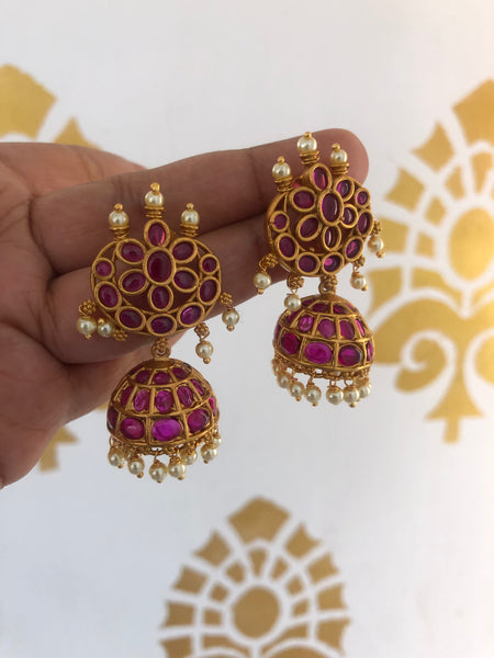 Radha kemp Jhumkas