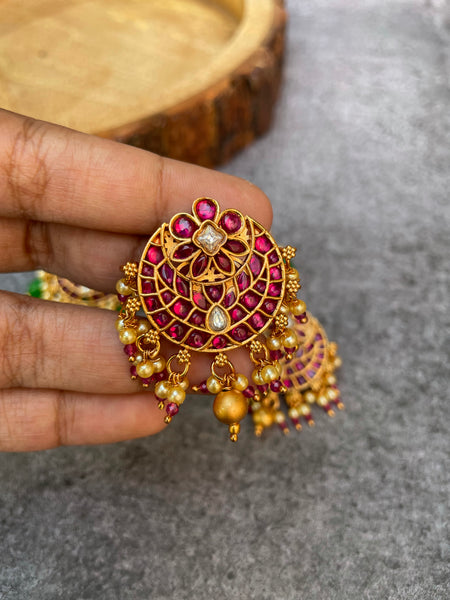 Original kemp onyx bead studs