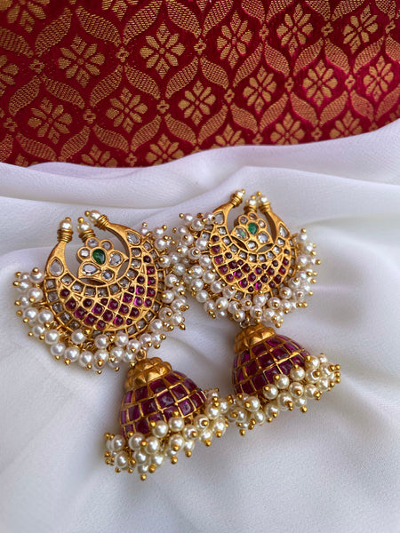 Kemp cluster Jhumkas (2 color options)