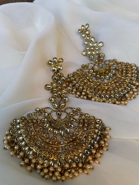 Deepika padukone inspired oversized Chaandbalis