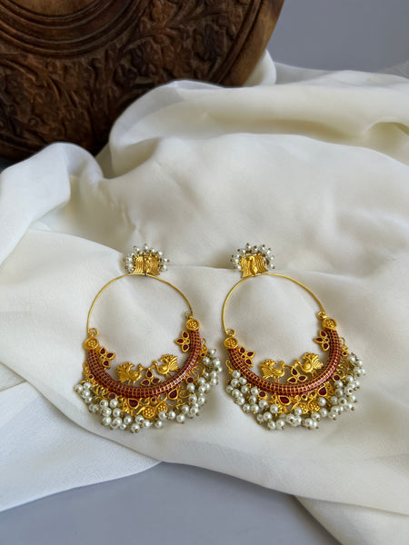 Enamel jumbo peacock Balis