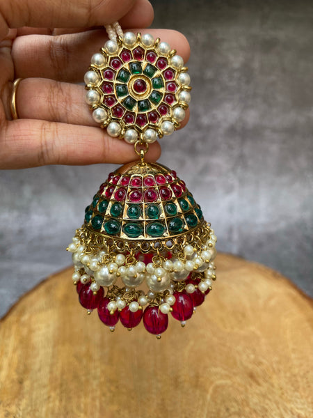 Jumbo polki like Jhumkas