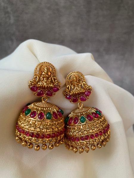 Lakshmi kemp Jhumkas
