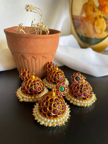 Vintage kemp jhumkas