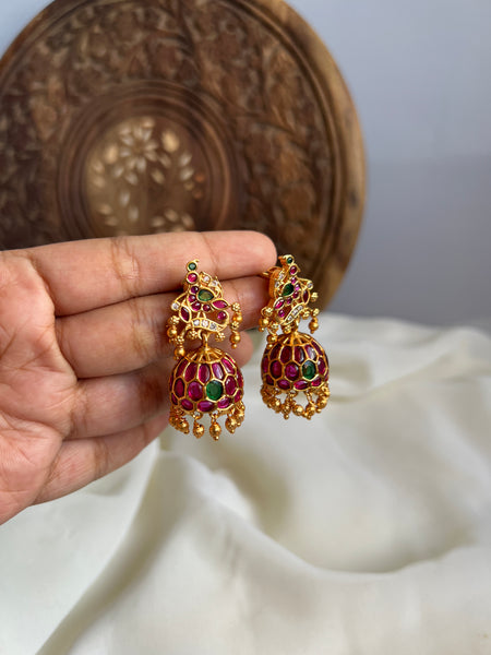Kemp Annam premium Jhumkas