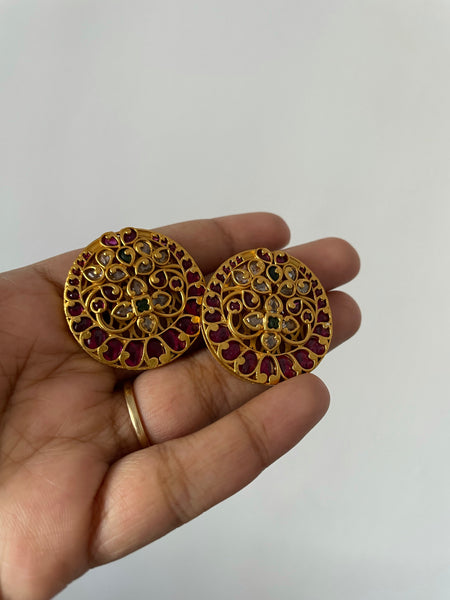 Pure kemp Jumbo studs