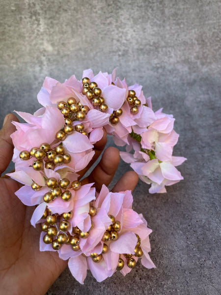 Bougainvillea with golden beads