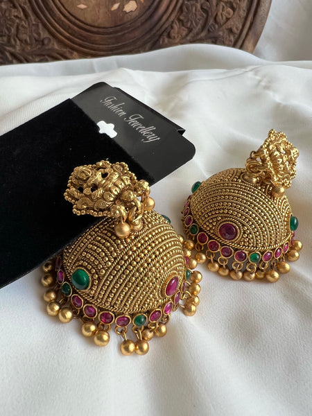 Antique Lakshmi Jhumkas