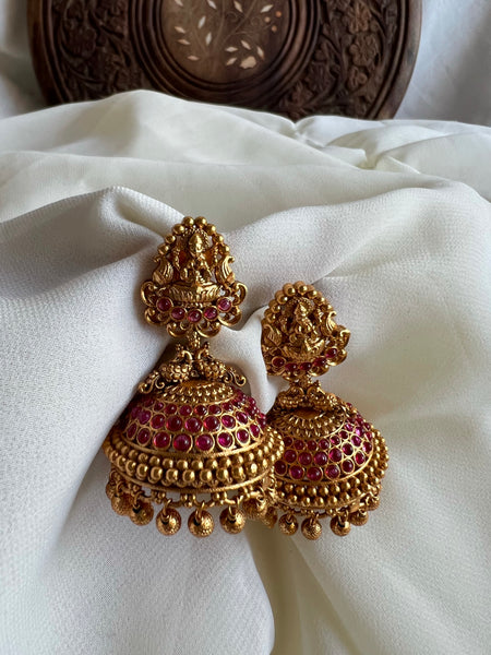 Lakshmi bridal  kemp Jhumkas