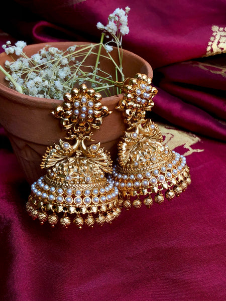 Antique bridal Jhumkas
