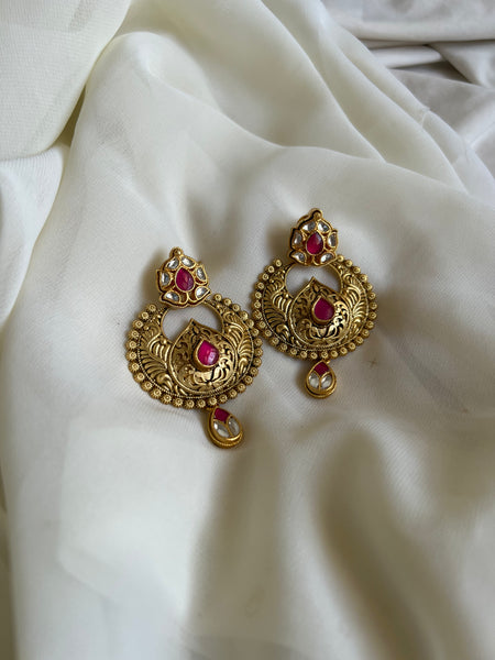 Kundan antique Chaandbalis