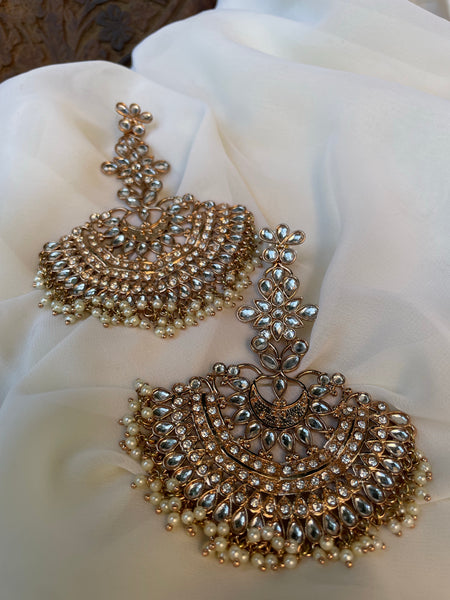 Deepika padukone inspired oversized Chaandbalis