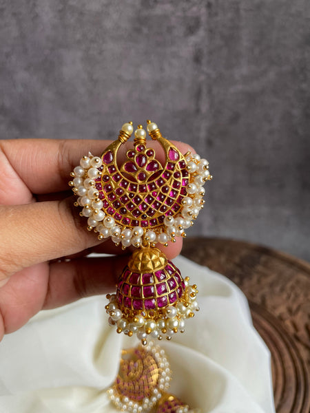 Kemp cluster Jhumkas (2 color options)