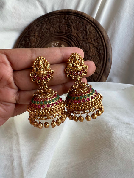 Lakshmi bridal  kemp Jhumkas