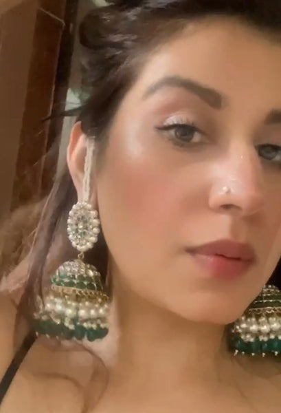 Jumbo polki like Jhumkas