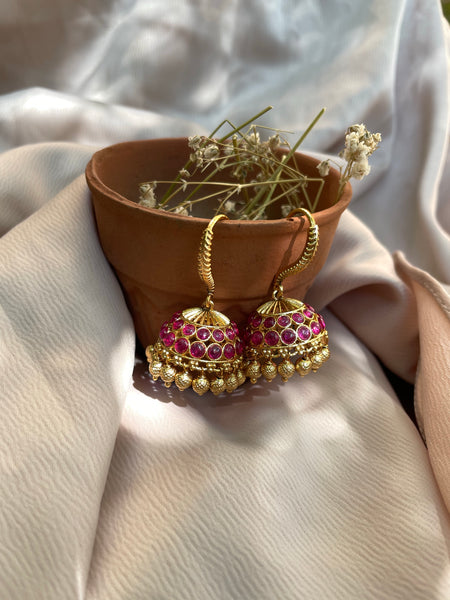 Traditional hook Jhumkas