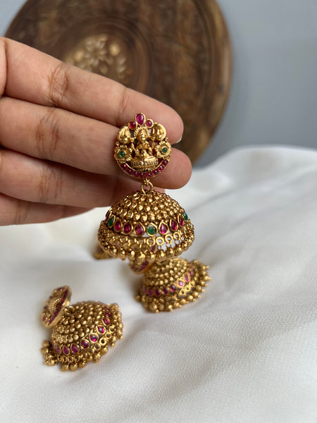 Lakshmi kemp antique jhumkas