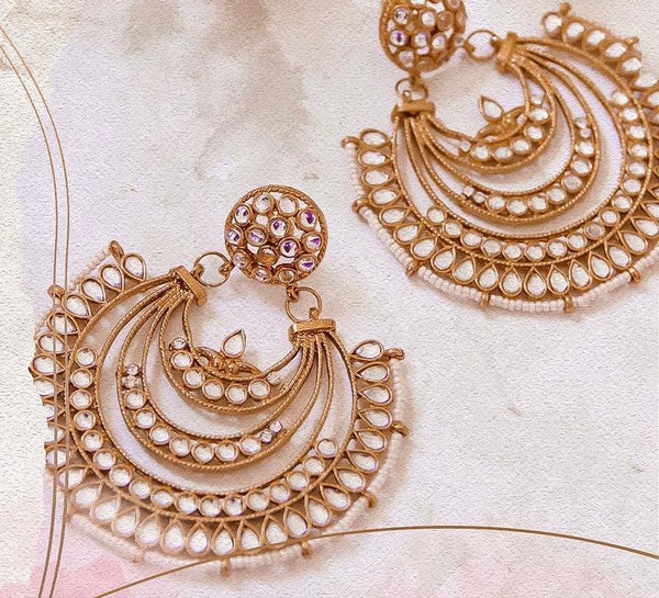 Mayaa- oversized Chaandbalis ( 3 finish options)