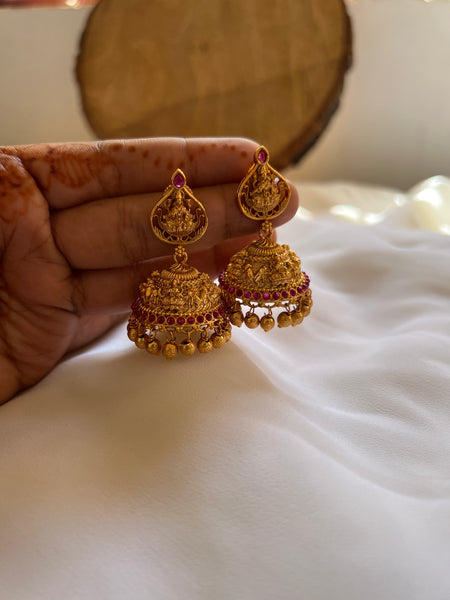 Lakshmi kemp Jhumkas