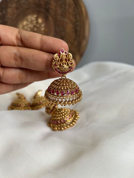 Lakshmi kemp antique jhumkas