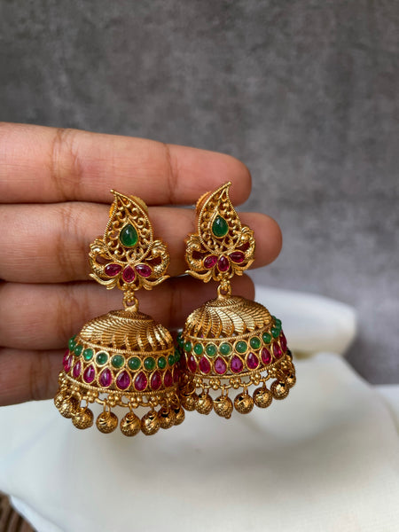 Paisley kemp jhumkas