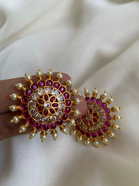 Jumbo Kemp chakra  studs