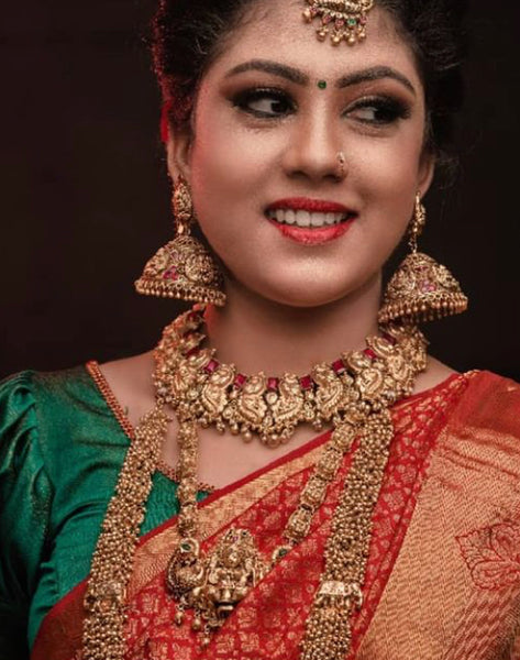 Jumbo Lakshmi jhumkas