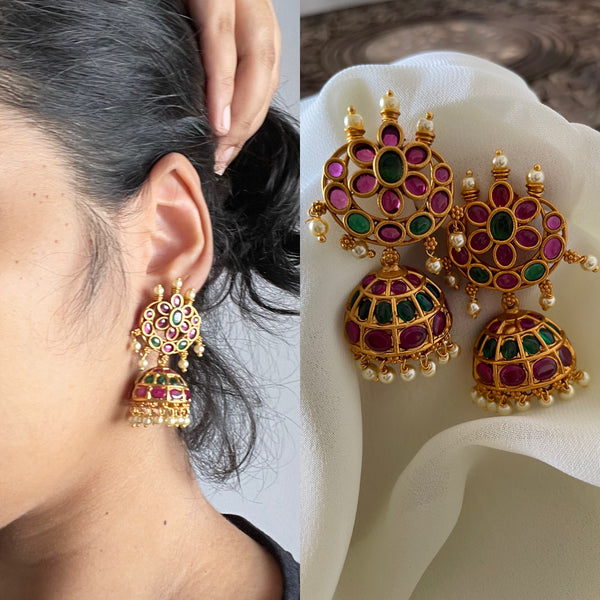 Radha kemp Jhumkas