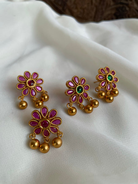 Kemp flower studs