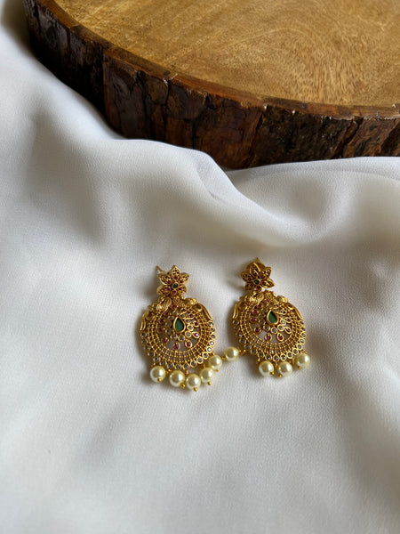 Double peacock Chaandbalis