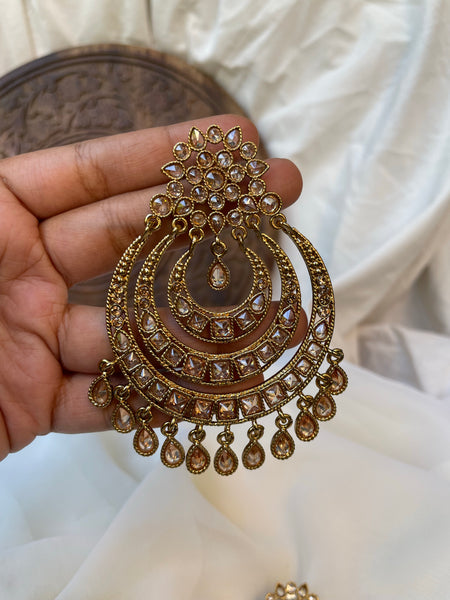 Polki 3 step chaandbalis in 2 color options