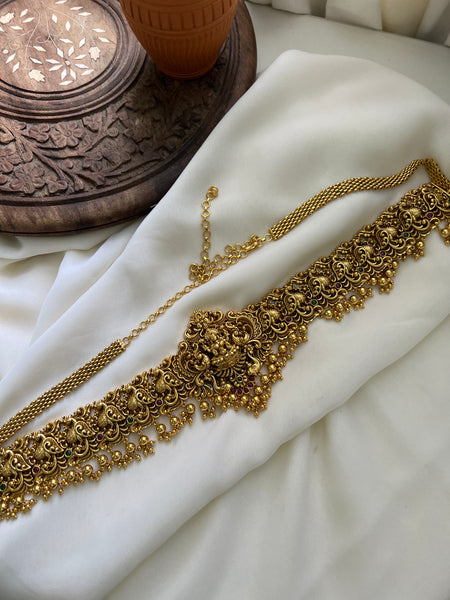 Nagas Lakshmi bridal hip chain