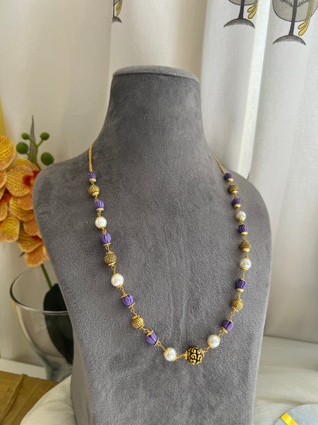 Semi precious bead maala