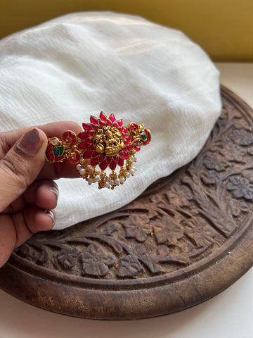 Kundan Lakshmi hair clip