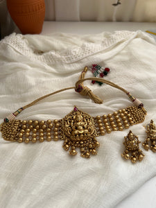 Nagas Lakshmi choker with studs