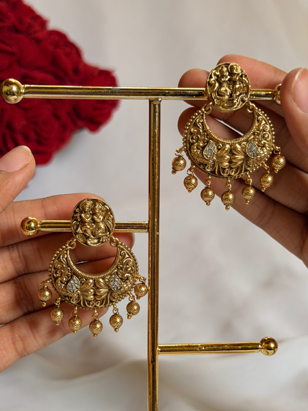 Mayura Lakshmi Antique Jhumka