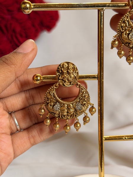 Mayura Lakshmi Antique Jhumka