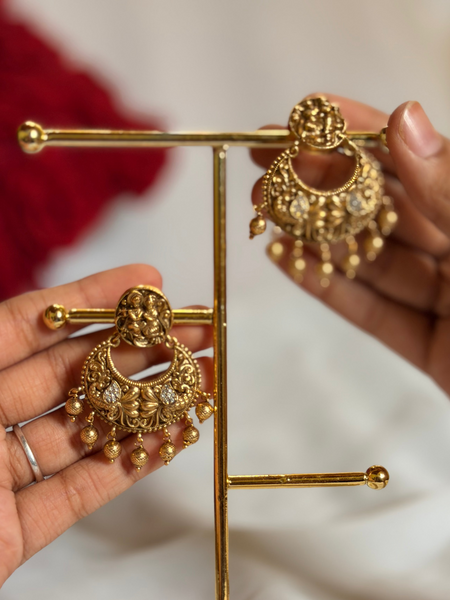 Mayura Lakshmi Antique Jhumka