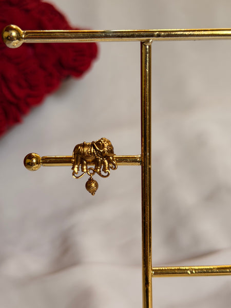 Gaja Lakshmi Antique Studs