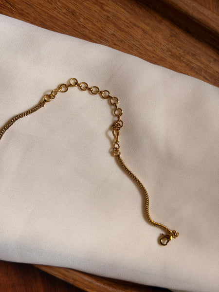 Necklace extension with lock hook