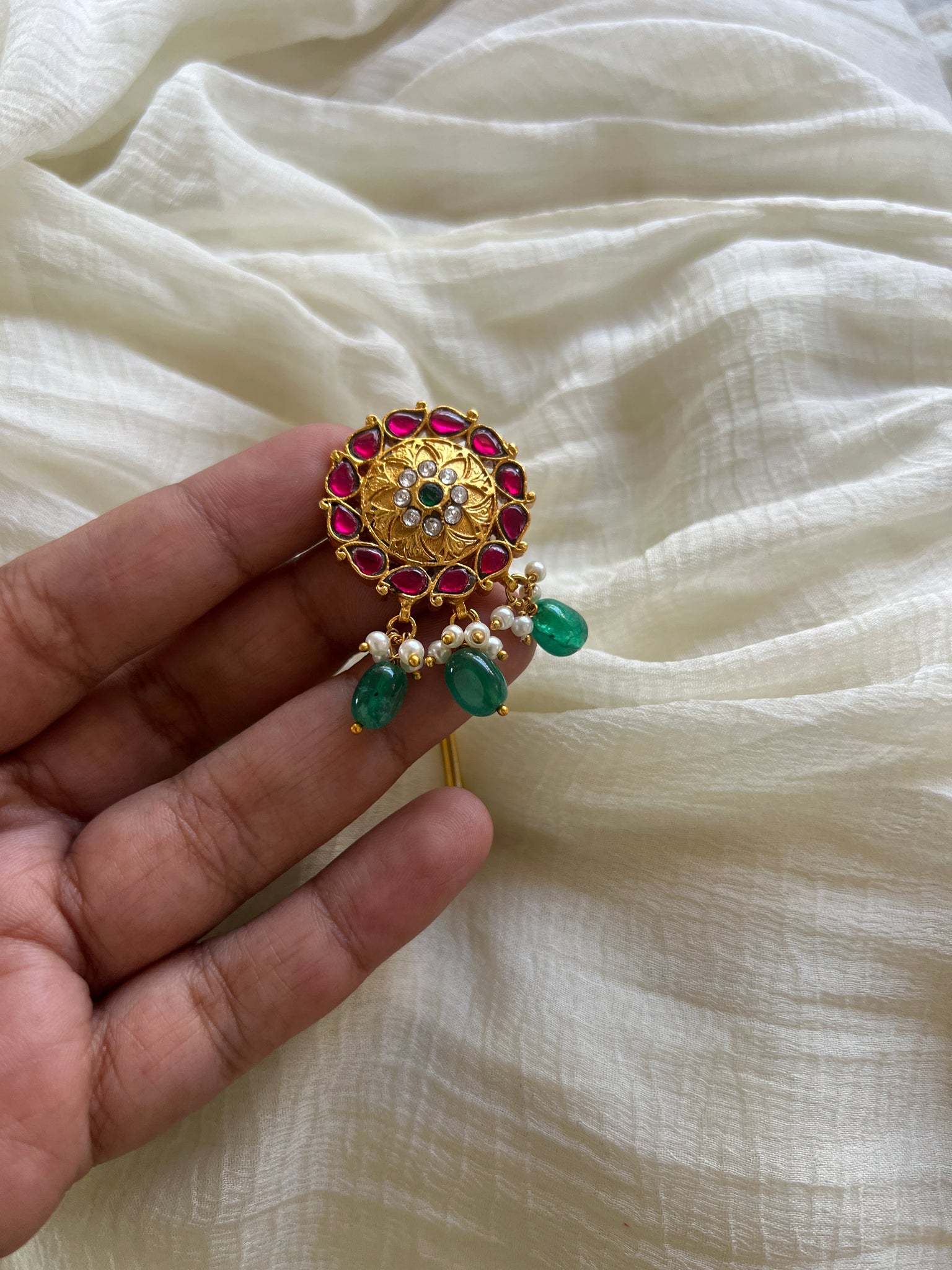 Kundan flower choti