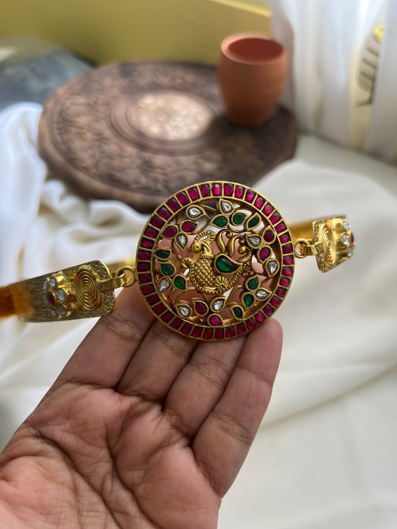 Kundan Annam jumbo hip belt