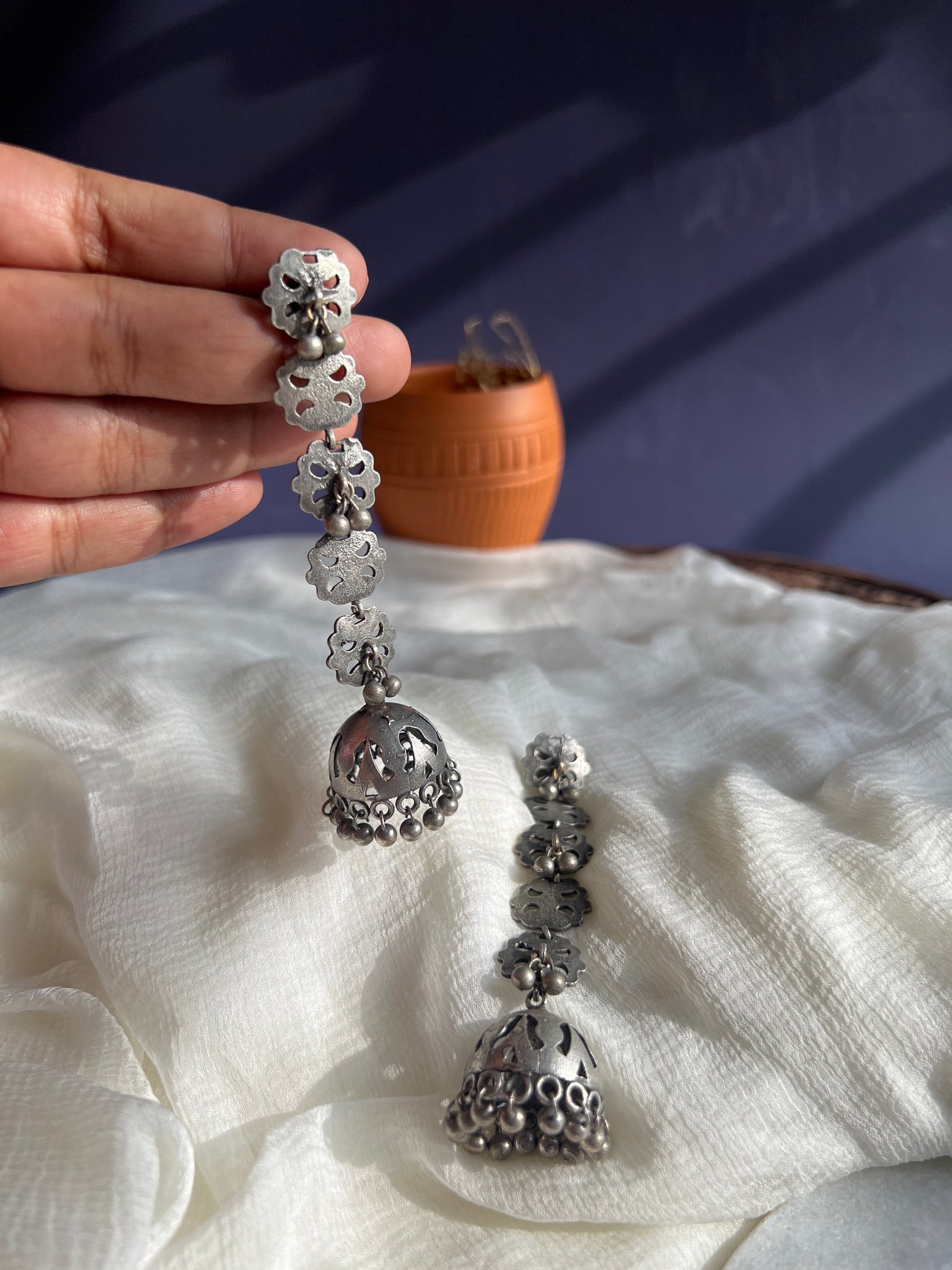 5 step Jhumkas