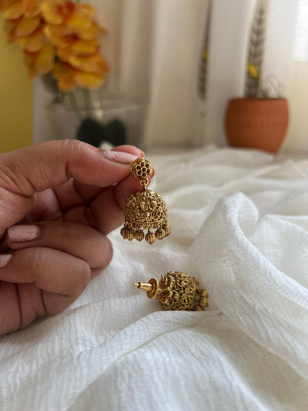 Little antique jhumkas