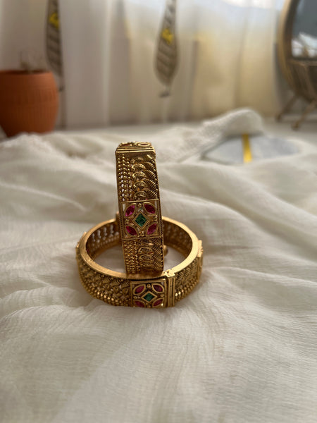 Kemp antique designer kada pair