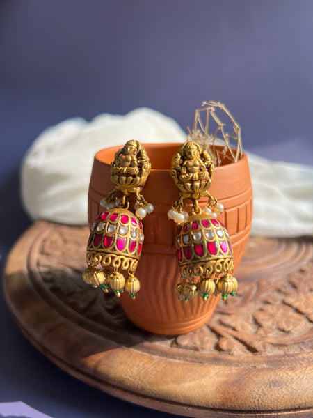 Nagas Lakshmi jhumkas