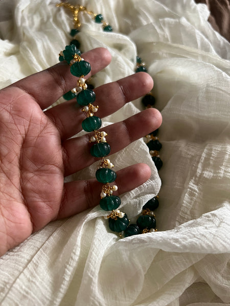 Pumpkin bead maala
